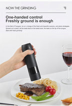Ahahay | Rechargeable Automatic Salt Pepper Grinder