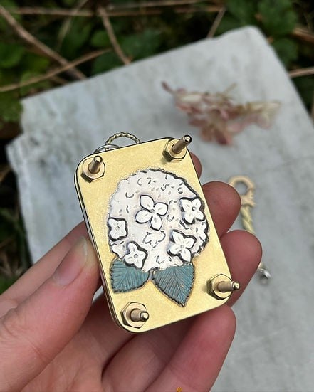 Ahahay | Mini Flower Press | Compact Botanical Keepsake Maker | Portable Craft Tool