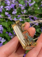 Ahahay | Mini Flower Press | Compact Botanical Keepsake Maker | Portable Craft Tool