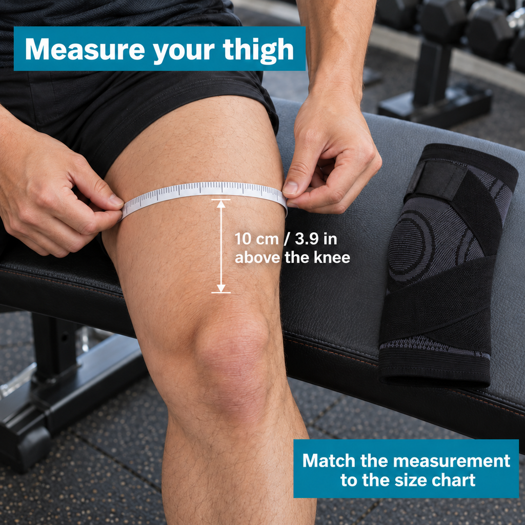 Adjustable Cross-Strap Knee Support Sleeve