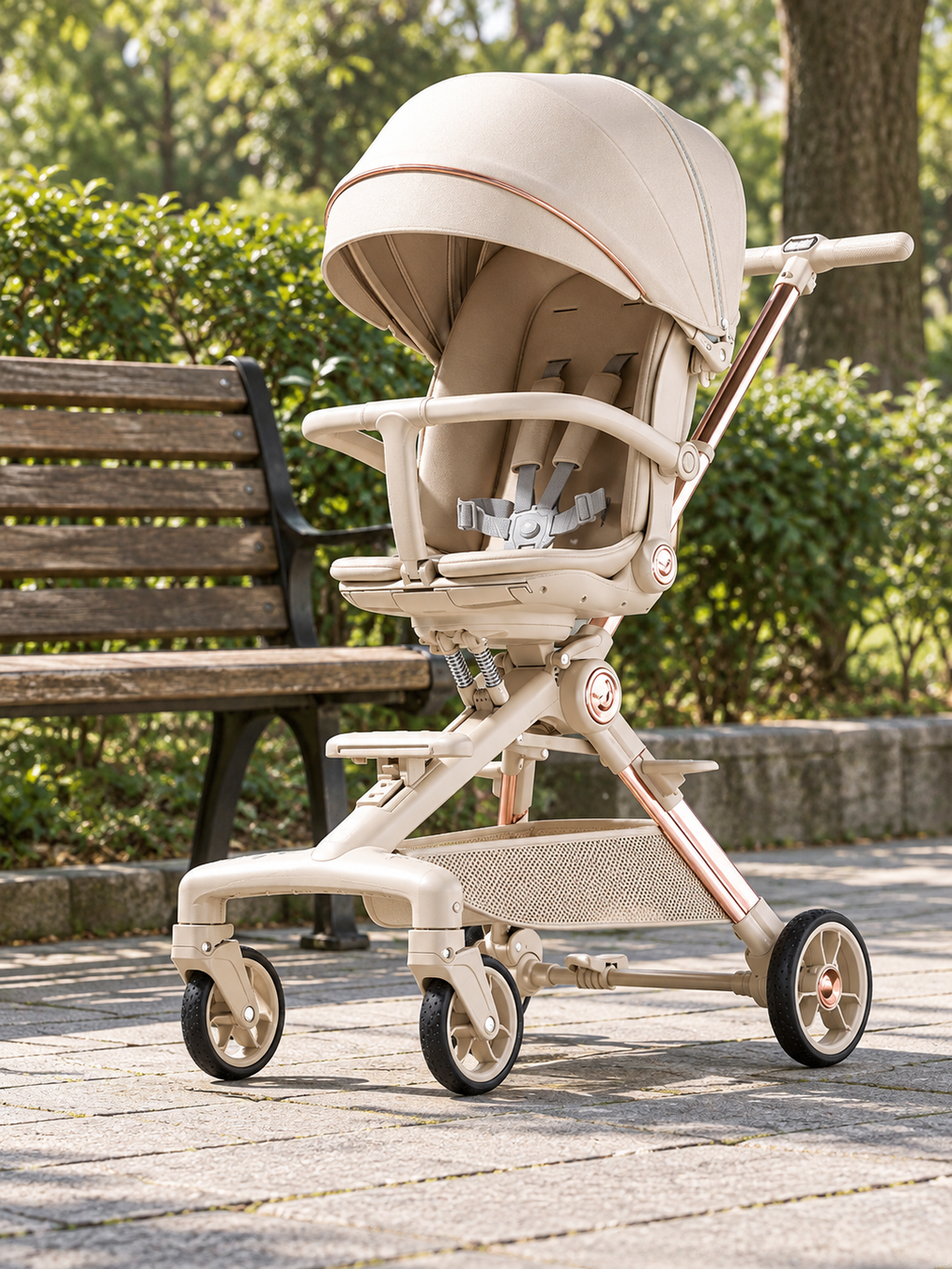 Snack Rover Lightweight Reclining Baby Stroller