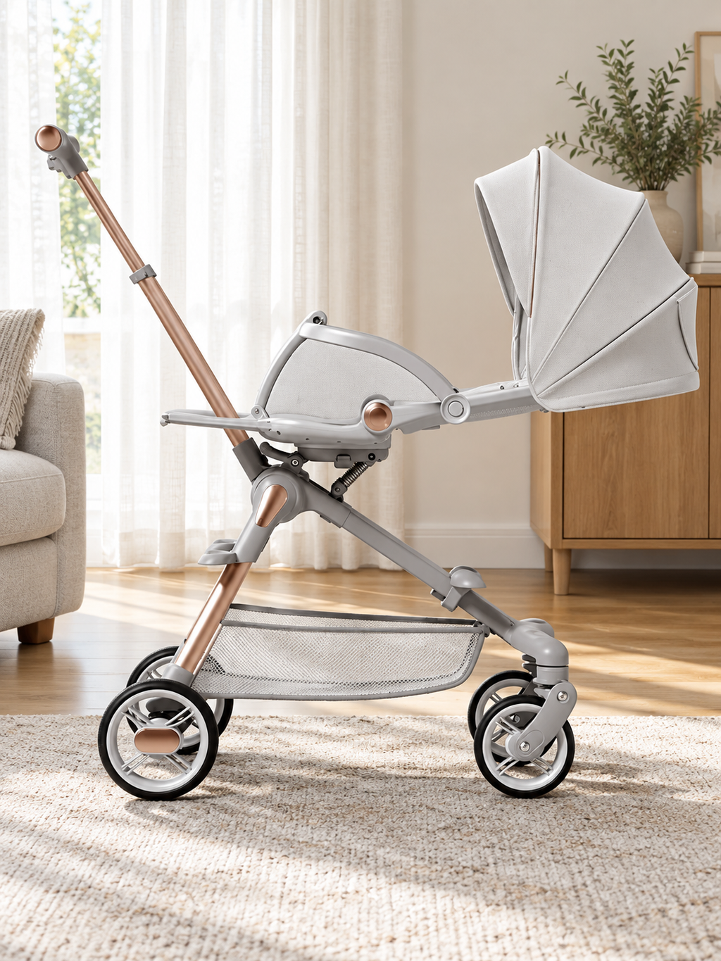 Soft Route Reversible Travel Baby Stroller