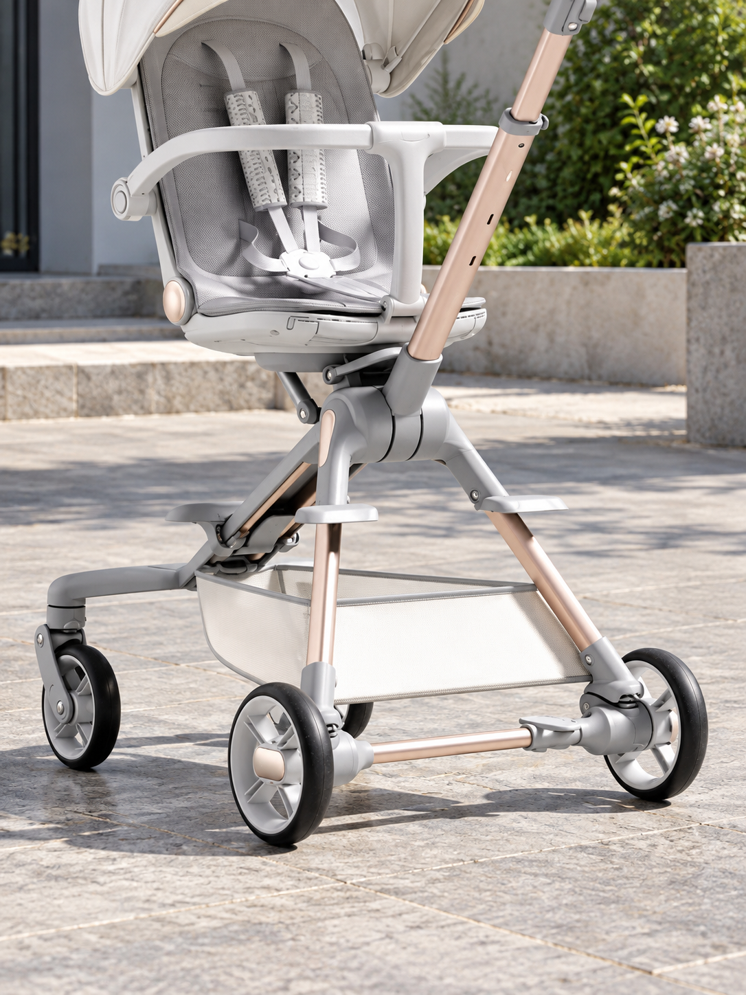 Soft Route Reversible Travel Baby Stroller