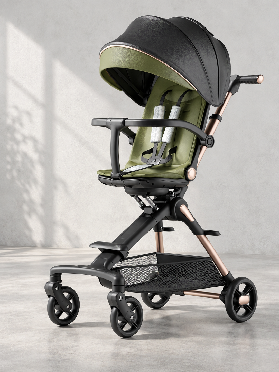 Soft Route Reversible Travel Baby Stroller