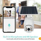 Solar Powered Security Camera