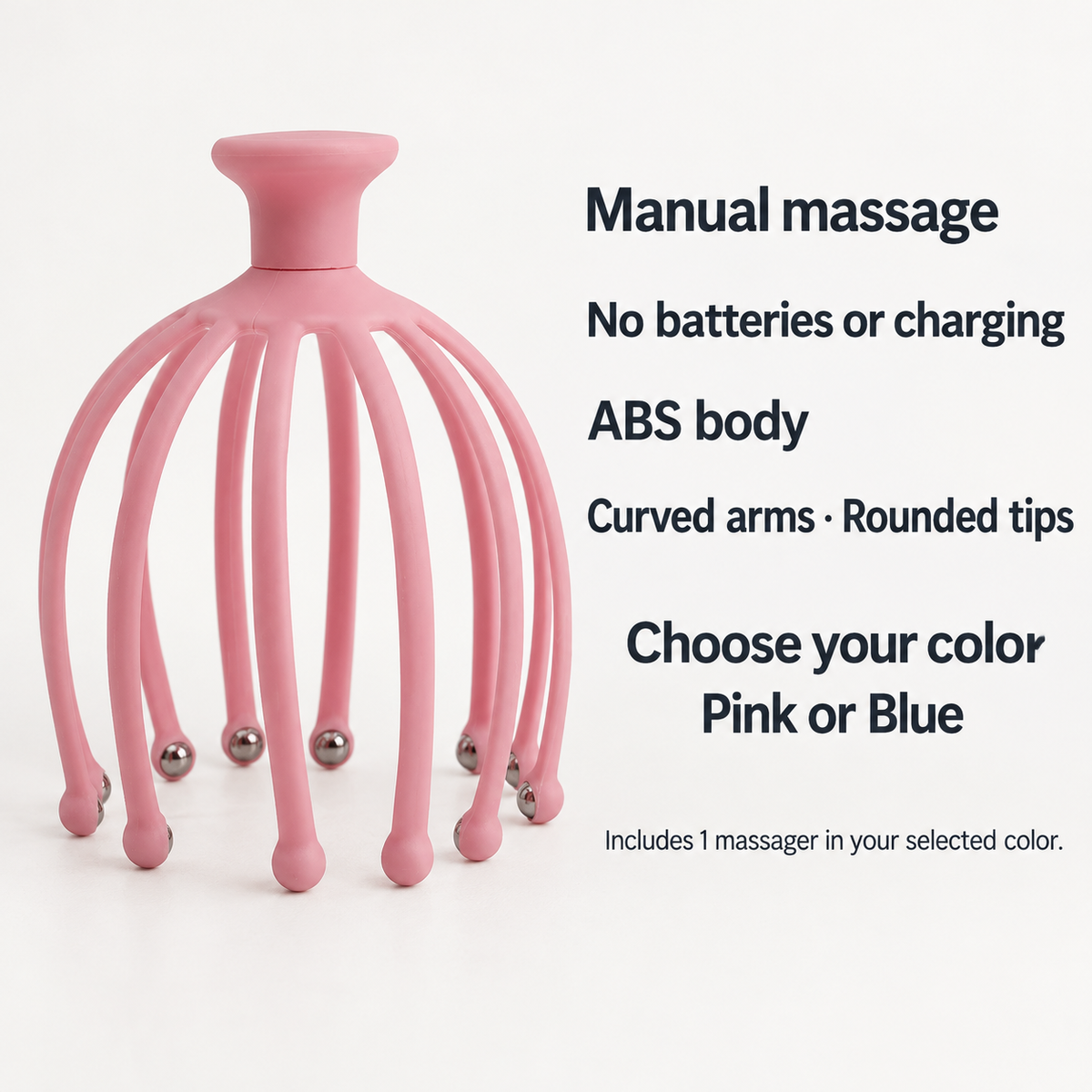 Spider Legs Manual Scalp Massager