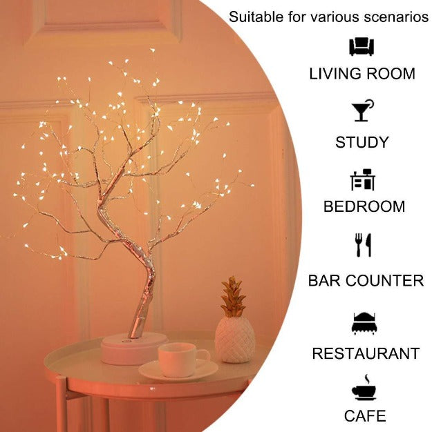 Bonsai Fairy Light Tree Lamp