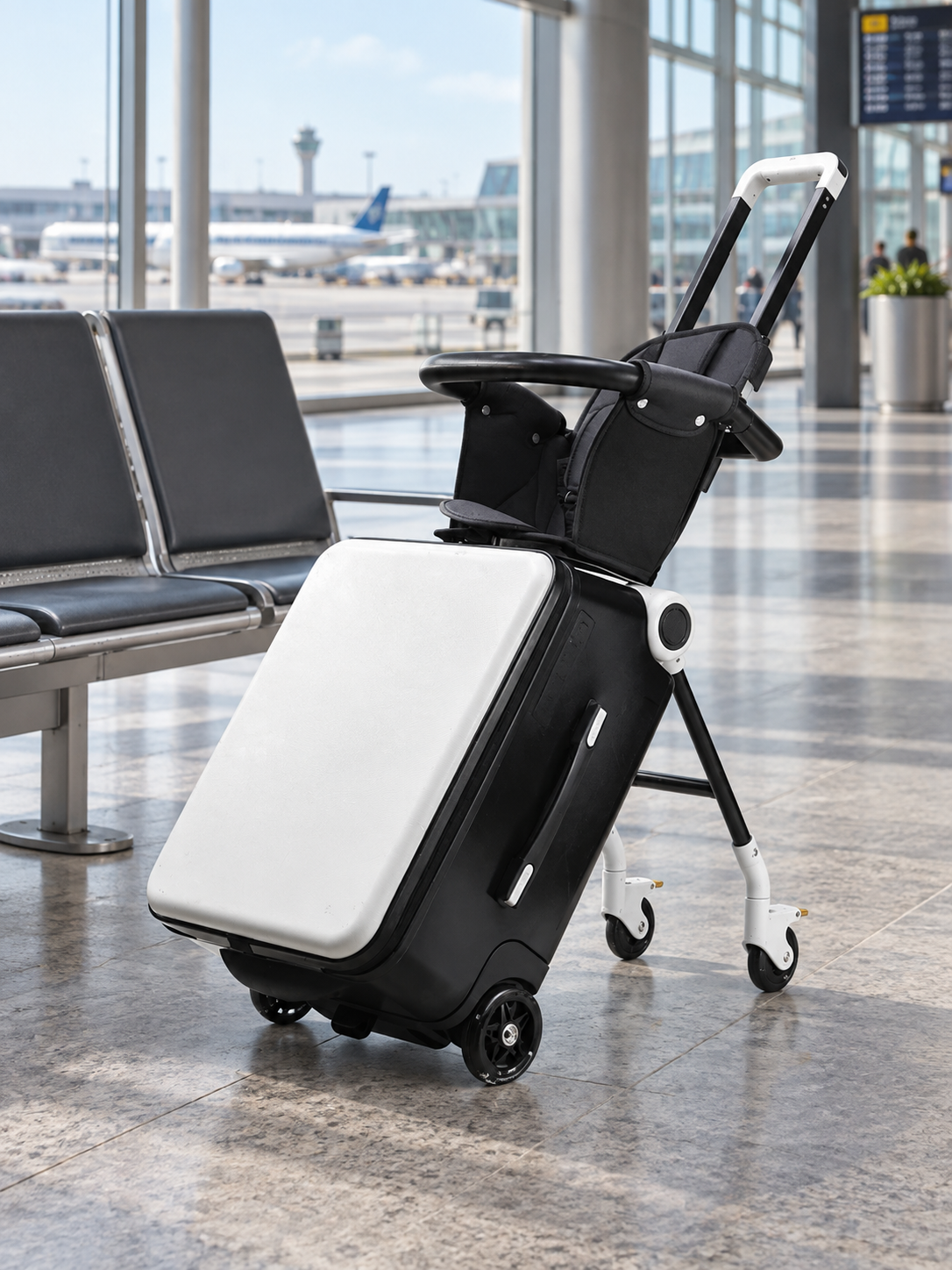 Mini Explorer Ride-On Kids Carry-On Suitcase