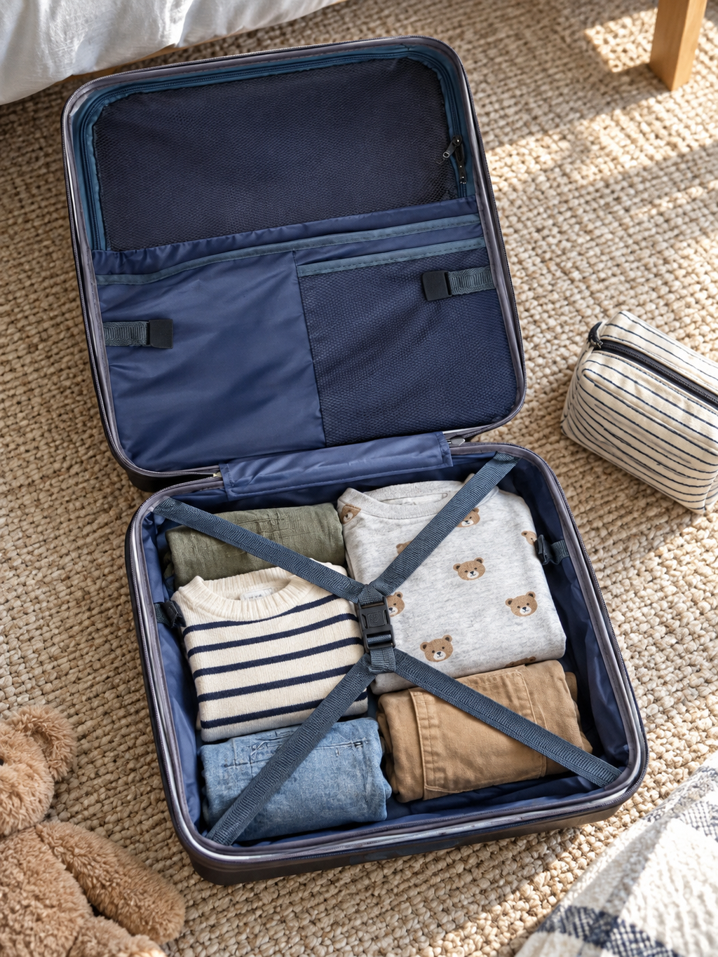 Mini Explorer Ride-On Kids Carry-On Suitcase