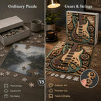 Wooden Mechanical 3D Puzzle – 3 Designs
