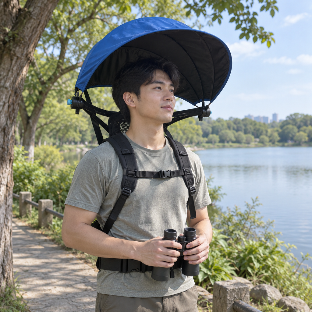 Trailshade Hands-Free Backpack Umbrella