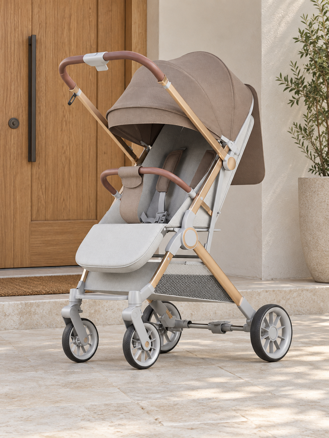 Turnabout Lightweight Reversible Baby Stroller