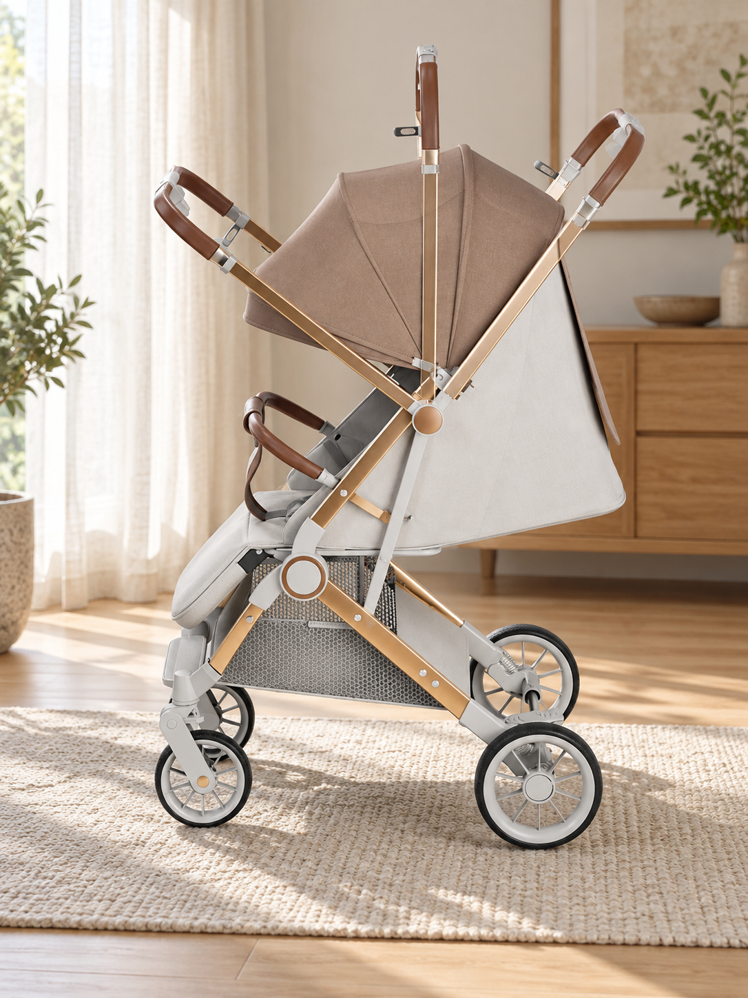 Turnabout Lightweight Reversible Baby Stroller