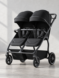 Twin Venture One-Click Folding Double Baby Stroller