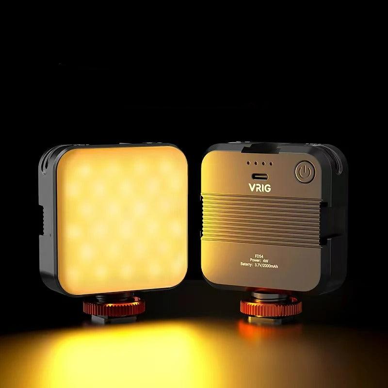 Universal Professional Shooting LED Camera Light - Clip-on Selfie Light LED for Phone Camera, Stabilizer, Video Conference, Zoom, Photography, and Makeup