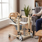 Senior Care Easy Patient Lift Transfer Wheelchair