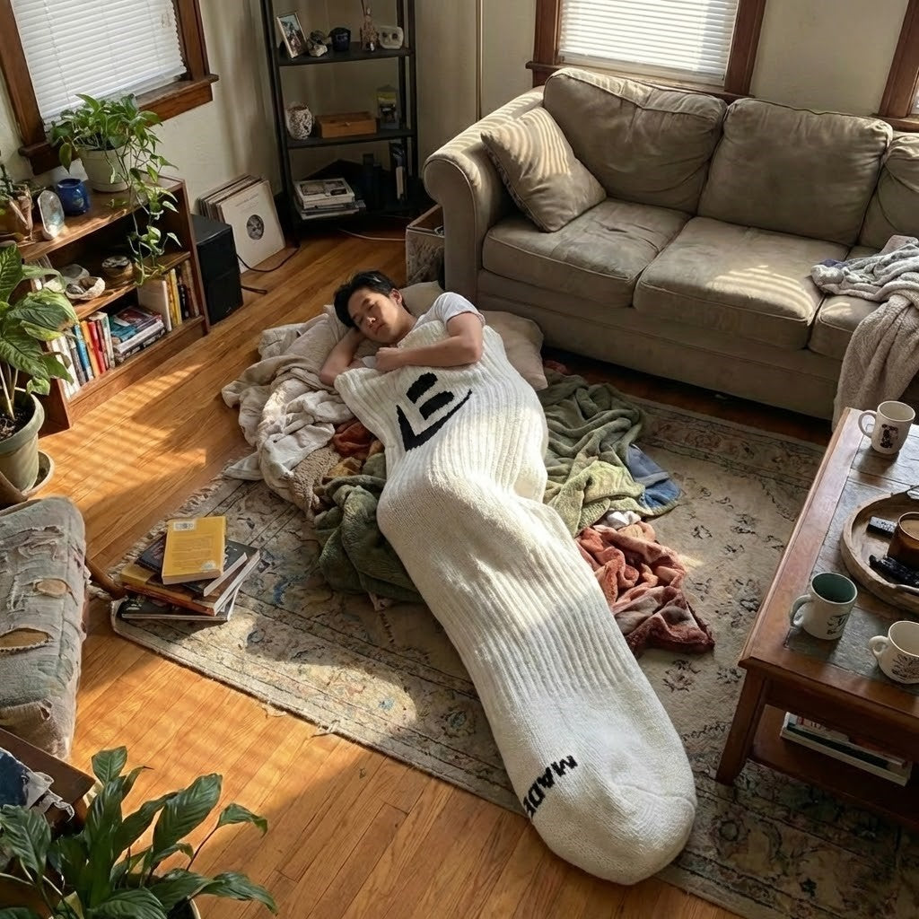Giant Sock Cozy Sleeping Blanker Bag