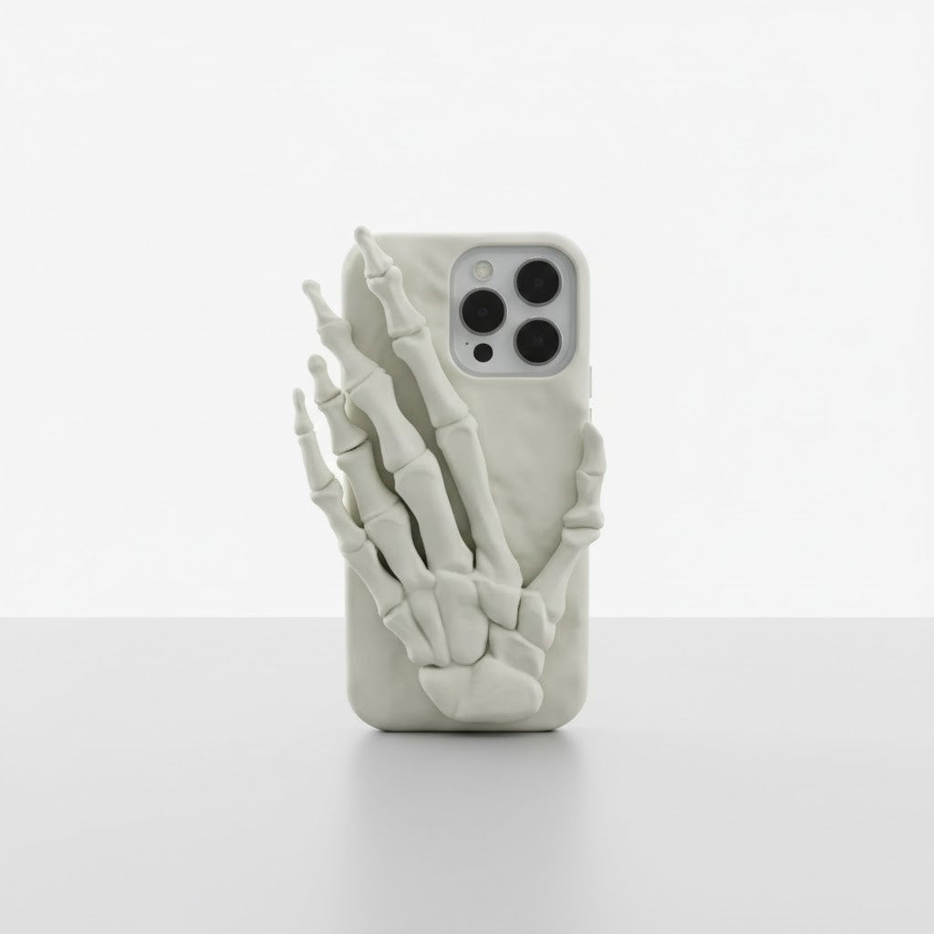 Skeleton Grip Gothic iPhone Case