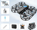 Foldable Remote Control Drone for Kids – Beginner-Friendly Aircraft with Aerial Photography, Safe Flying Toy, and Black Technology Design