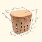 In-Ground Worm Composter Bin for Garden Beds