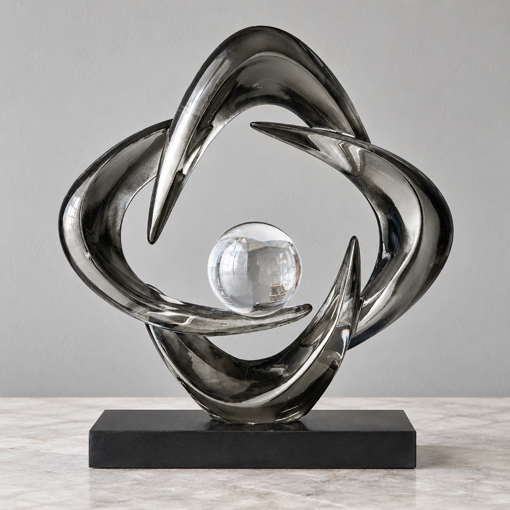 Virello Orbit Sphere Sculpture