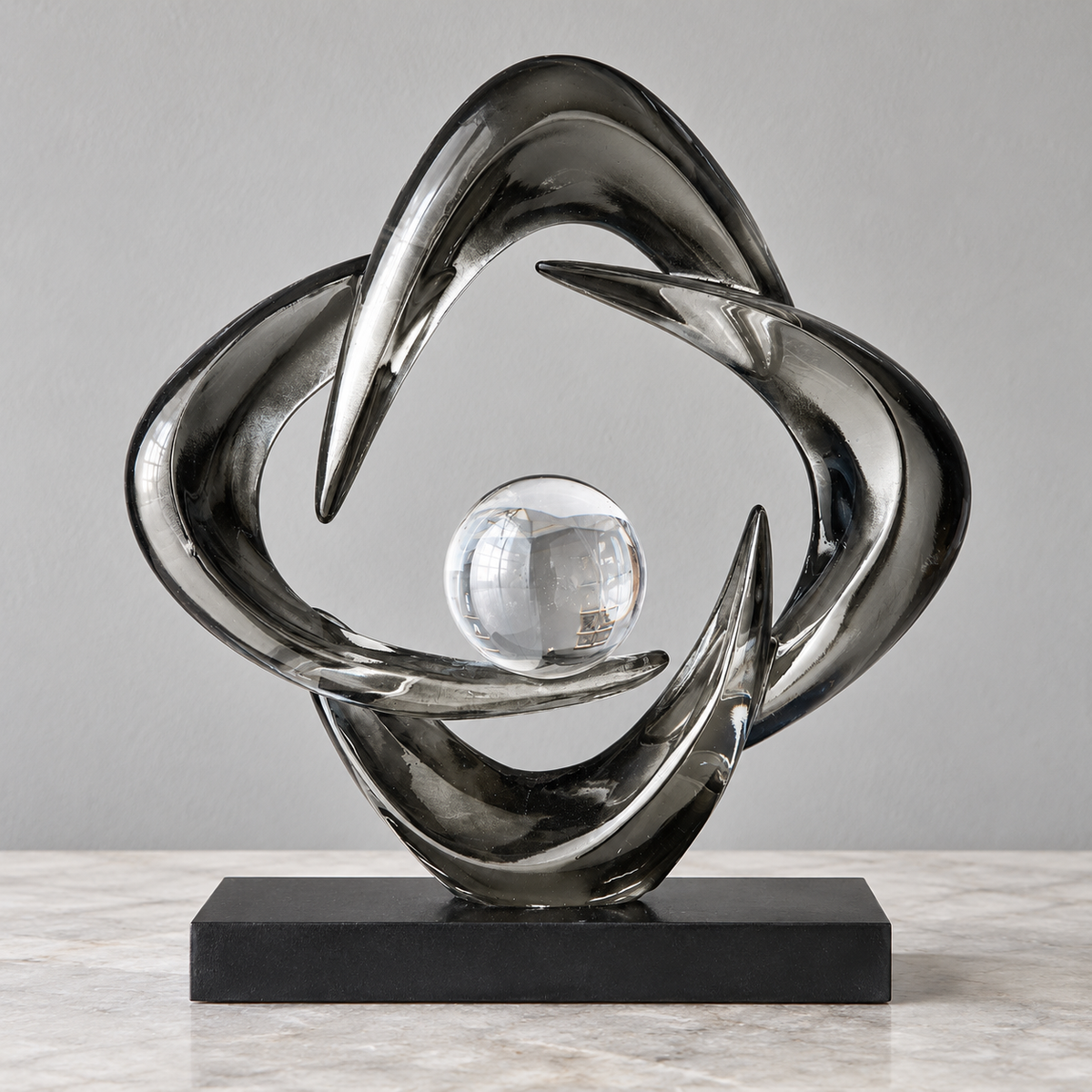 Virello Orbit Sphere Sculpture