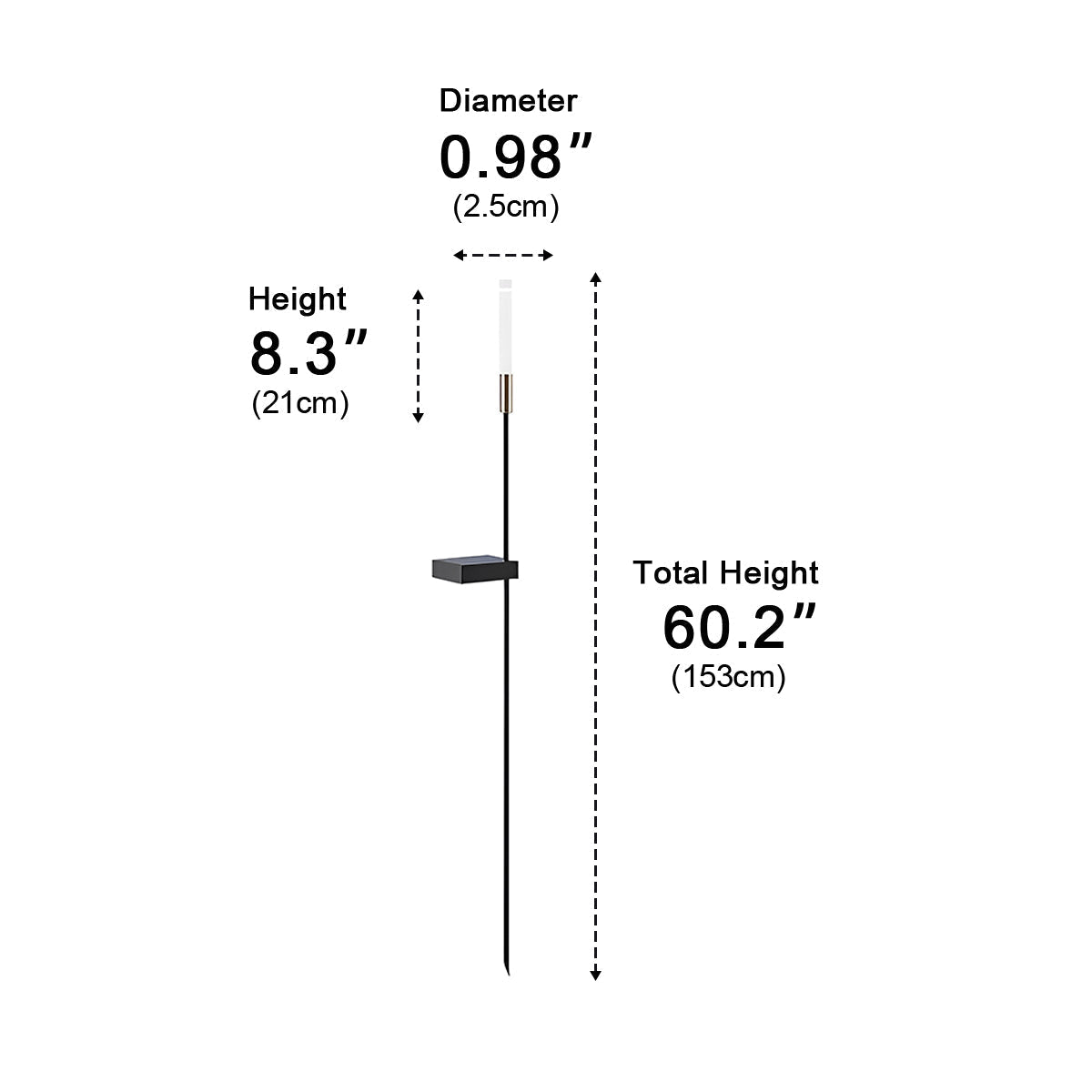 LED Reed Landscape Stake Lights