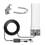 Extra Range 360° Premium Antenna 2025 HDTV Outdoor Antenna Amplified 460 Mile Range
