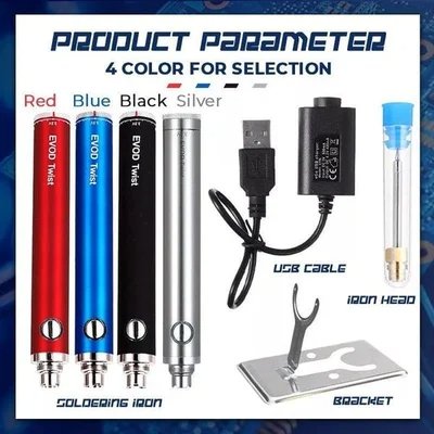 Wireless Charging Welding Tool - USB  Electric Soldering Gun Pen